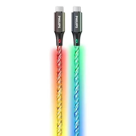 PHILIPS USB-C Cable RGB breathing light WK2514