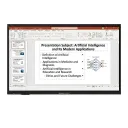 Starkvision Touch all-in-one computer  Android configuration: cvte982.61  2k 4+32G camera + 8 array microphone 86" شاشة تفاعلية