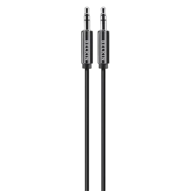 [NQ433] Black BELKIN STEREO AUDIO CABLE 1.8M