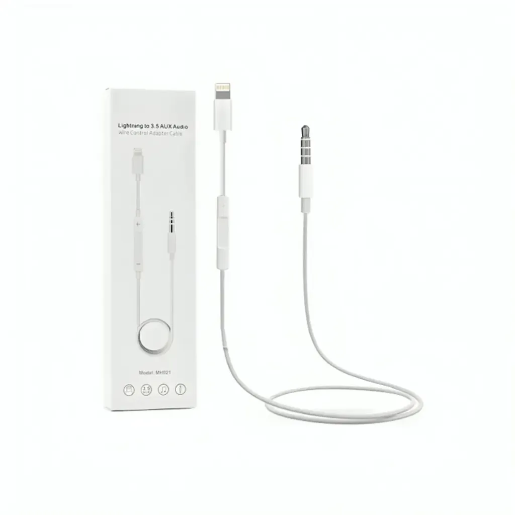 Adaptador Lightning para Jack 3.5 mm MH021