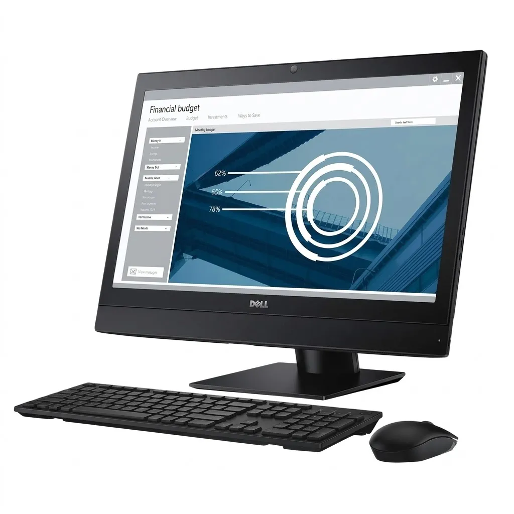 All-in-One DELL OptiPlex 7440 PC Core i7 6th  8GB Ram 256 GB 24" FHD (USED) مستعمل