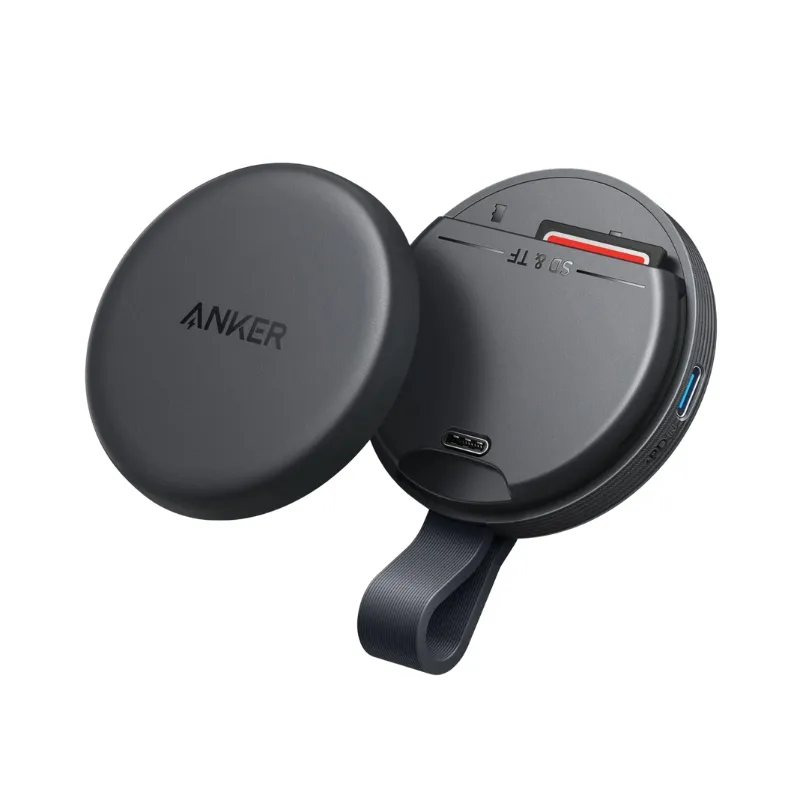 [NQ202] Anker MagGo USB-C Adapter, SD Card Reader 3in1 10Gbps for iphone