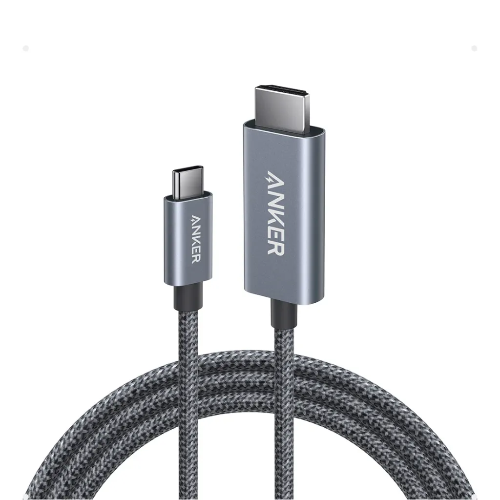 [A87E0] Anker Nano USB-C to HDMI 4K Braided Cable (6ft/1.8m)