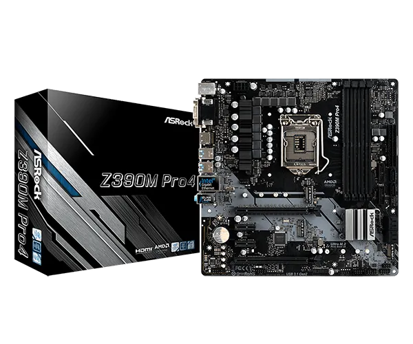 AsRock Z390M PRO4 Motherboard