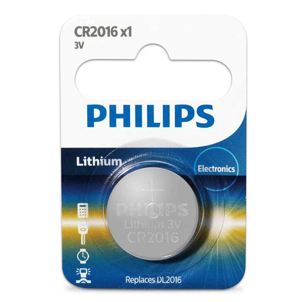 Battery Philips Li CR2016