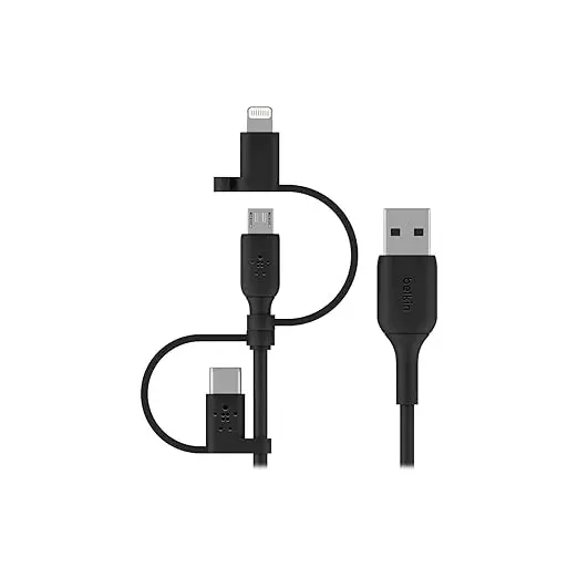 [NQ405] Belkin 3-in-1 Universal USB-A Cable