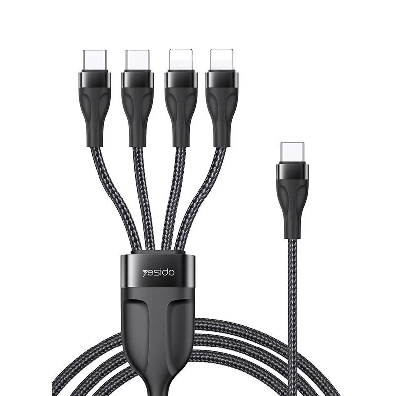 Yesido CA110 4-in-1 Multi-Function Charging Cable