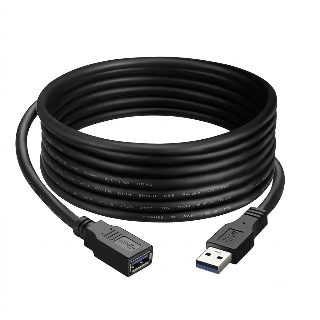 CABLE USB MALE TO USB FEMALE  3.0 Philips 5M
