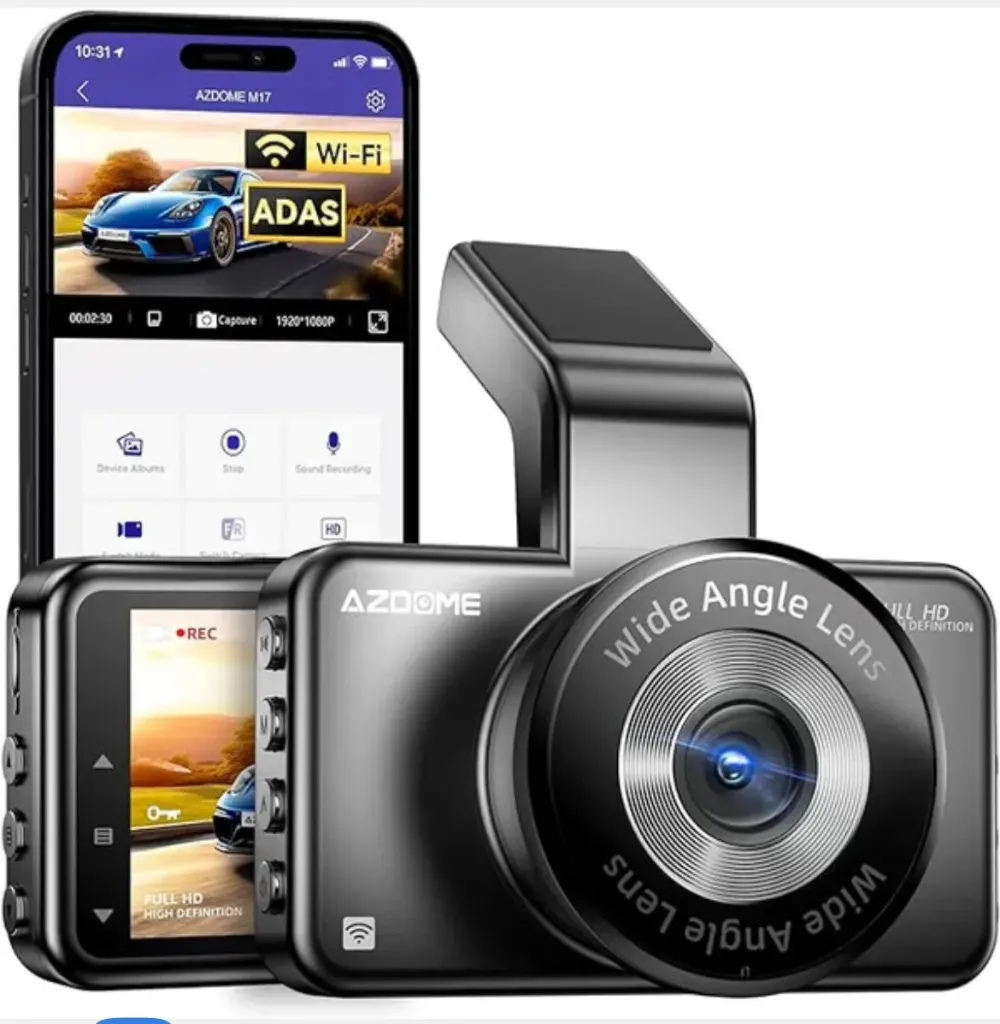 CAM DASH AZDOME M17 PRO 3K 1CH(داش كام)
