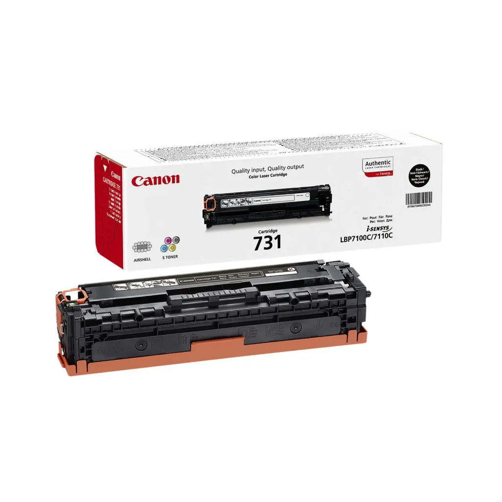 Canon 731 Original Toner Cartridges (Black / Cyan / Magenta / Yellow) خرطوشات تونيـر أصلية كانون