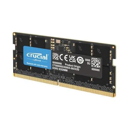 Crucial 8GB DDR5 RAM, 4800MHz CL40 High-Speed Laptop RAM,PULLOUT