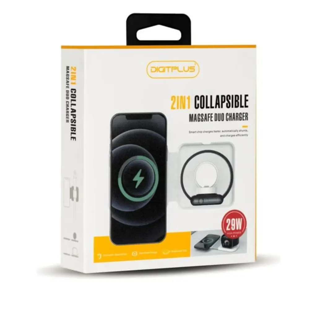 DIGITPLUS 2IN1 MAGSAFE DUO CHARGER DP-WL09