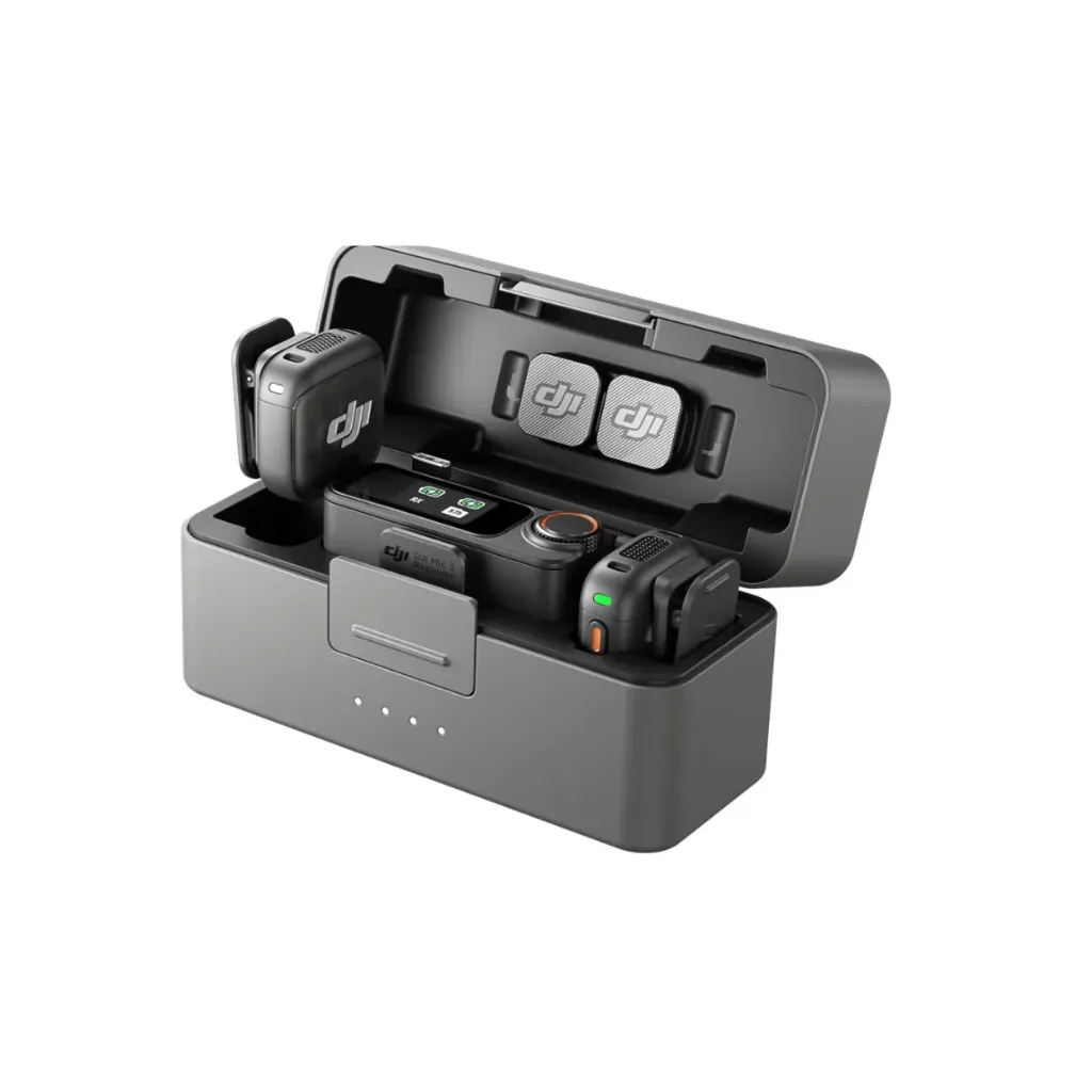 DJI Mic 3 – Dual-Channel Wireless Microphone System دي جي آي ميك 3