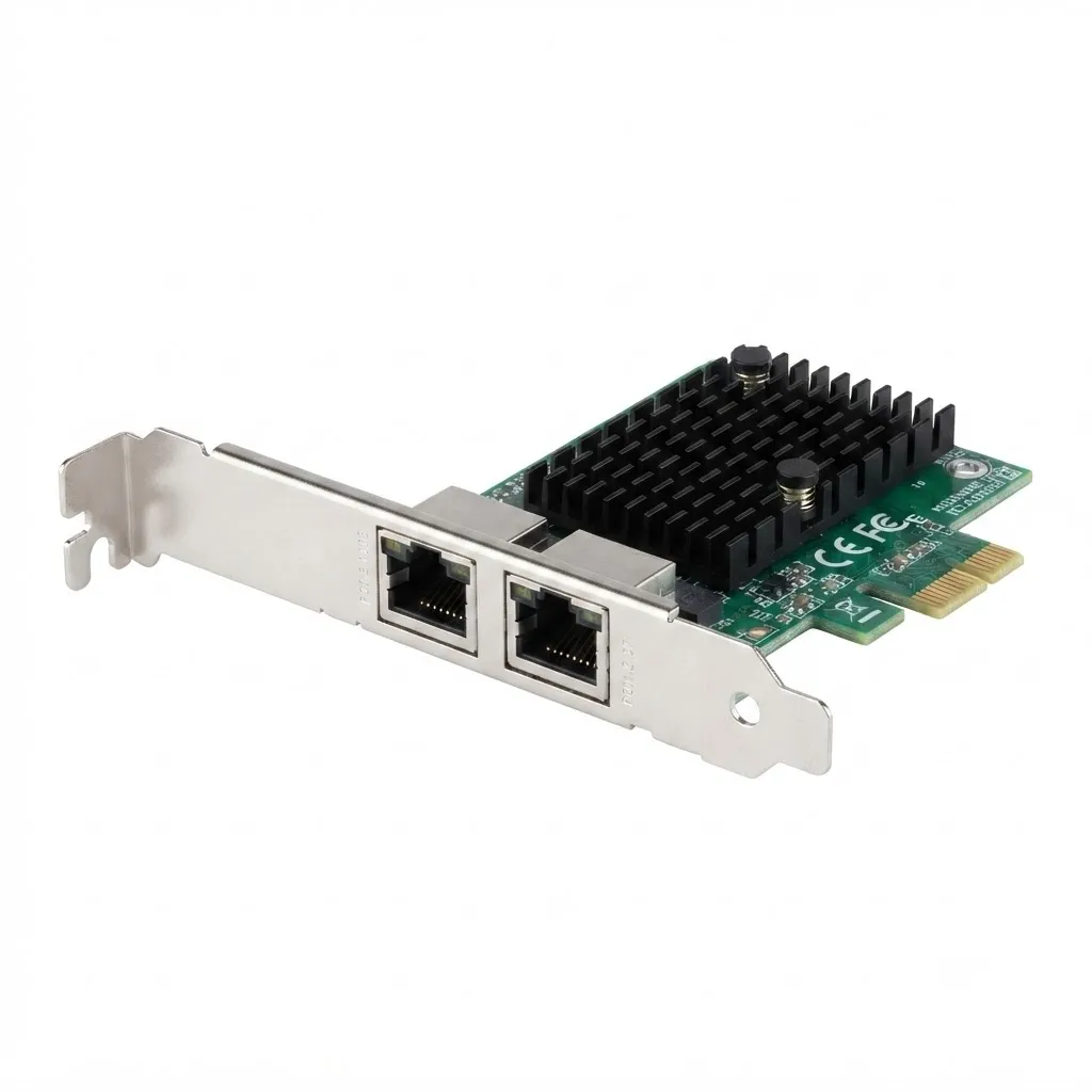 EZHAU PCIe TO LAN ETHERNET 2 PORT 2.5GB