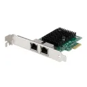 EZHAU PCIe TO LAN ETHERNET 2 PORT 2.5GB