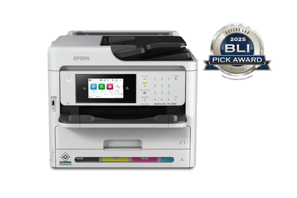 Epson WorkForce Pro WF-C5890 Wi-Fi Duplex All-in-One Printer