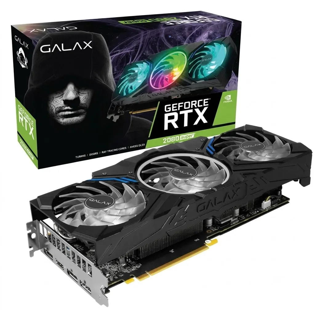 GALAX GRAPHIC CARDS 2080 SUPER ( USED) مستعمل