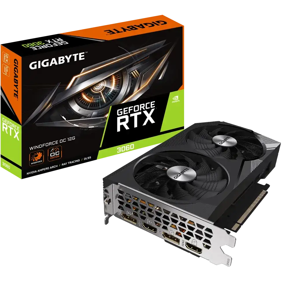 Gigabyte GeForce RTX™ 3060 WINDFORCE OC 12GB