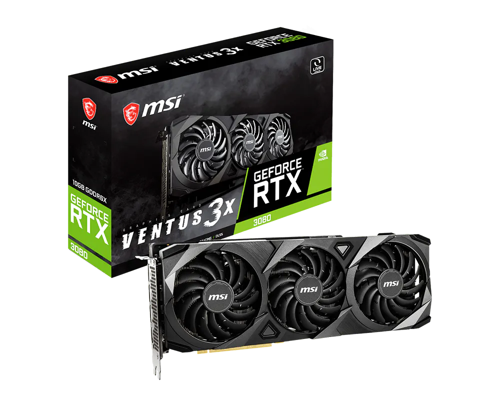 [NQ3002] MSI GeForce RTX™ 3080 VENTUS 3X 10G