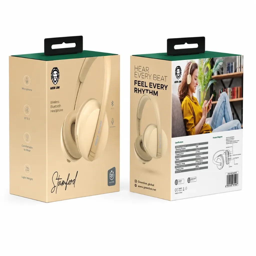 Green Lion Stamford Wireless/Bluethooth Headphone