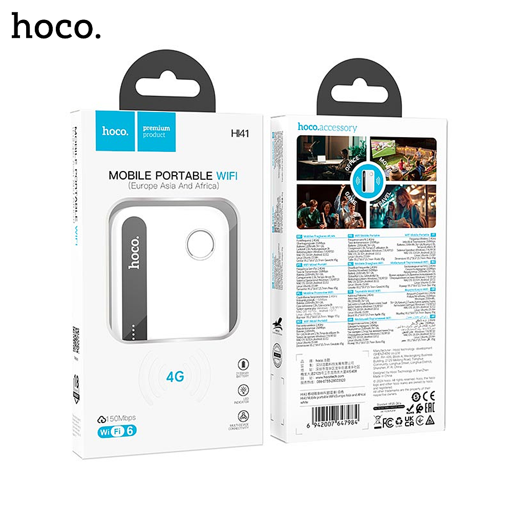 HOCO HI41 Portable WiFi Router