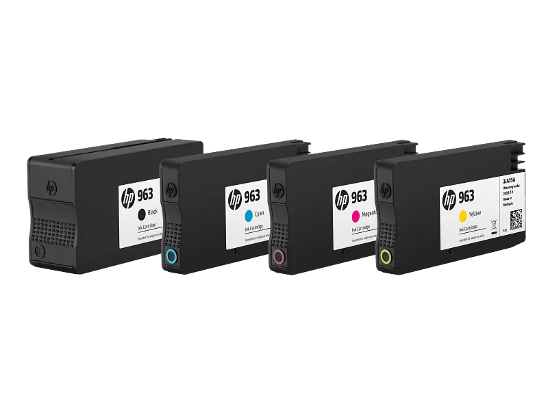 [NQ2850] HP 963 Original Ink Cartridge (Black / Cyan / Magenta / Yellow) حبر أصلية