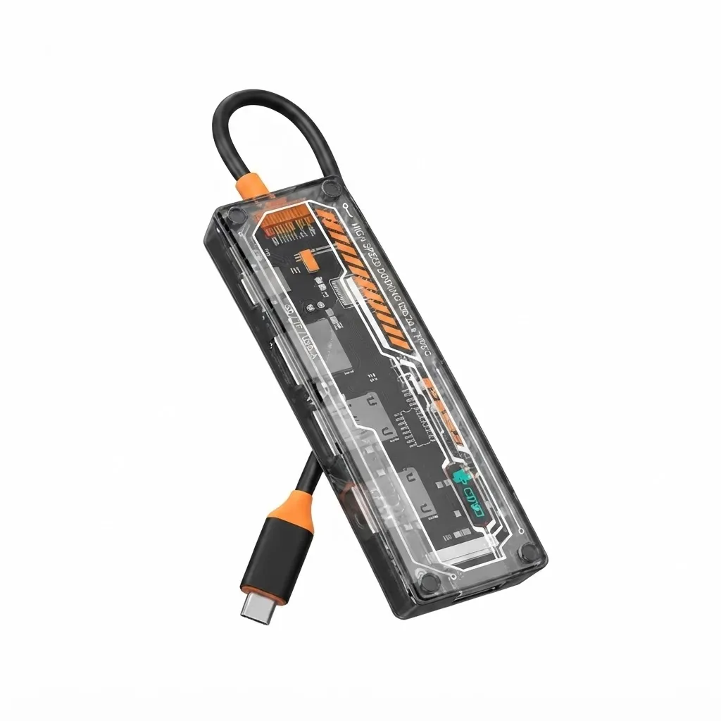 HUB DOCKING STATION COTECI 16017 6 IN 1