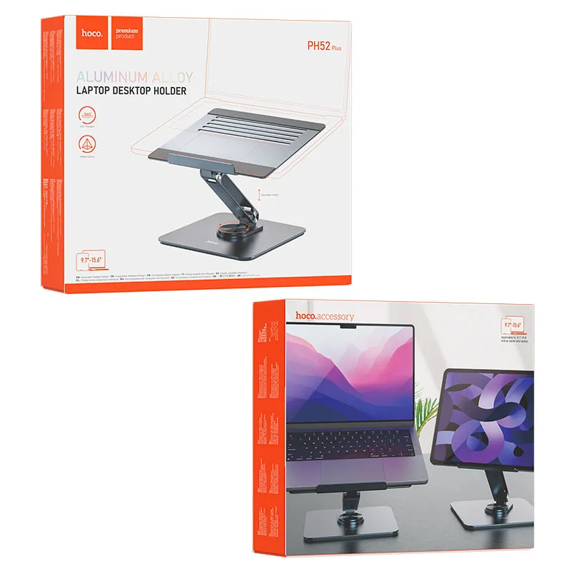 Hoco Stand Holder PH52 Plus Might Metal Rotating For