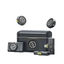 Hollyland Lark M2 Wireless Lavalier Microphone for Camera PC LaAptop Phones, Mini Lapel Microphone Wireless, 48KHz 24Bit