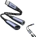 Joyroom SY-C02 2-in-1 USB-C Audio Adapter