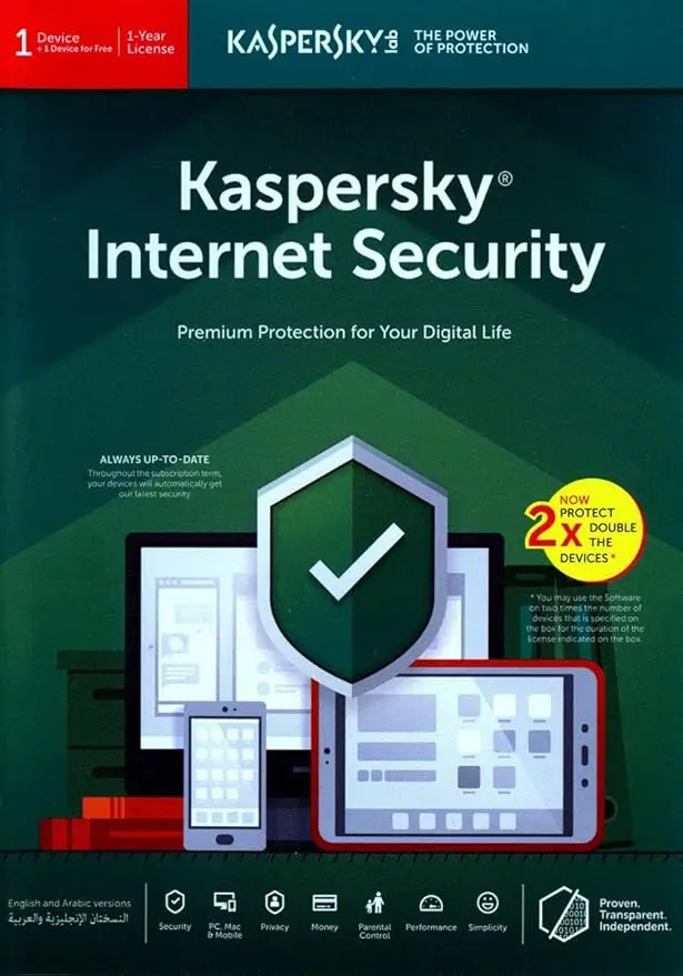 KASPERSKY INTERNET SECURITY 1 DEVICES 1YEAR LICENSE