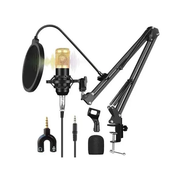 [NQ1217] KIT MIC STAND FILTER YOUYUBER STUDIO MIC