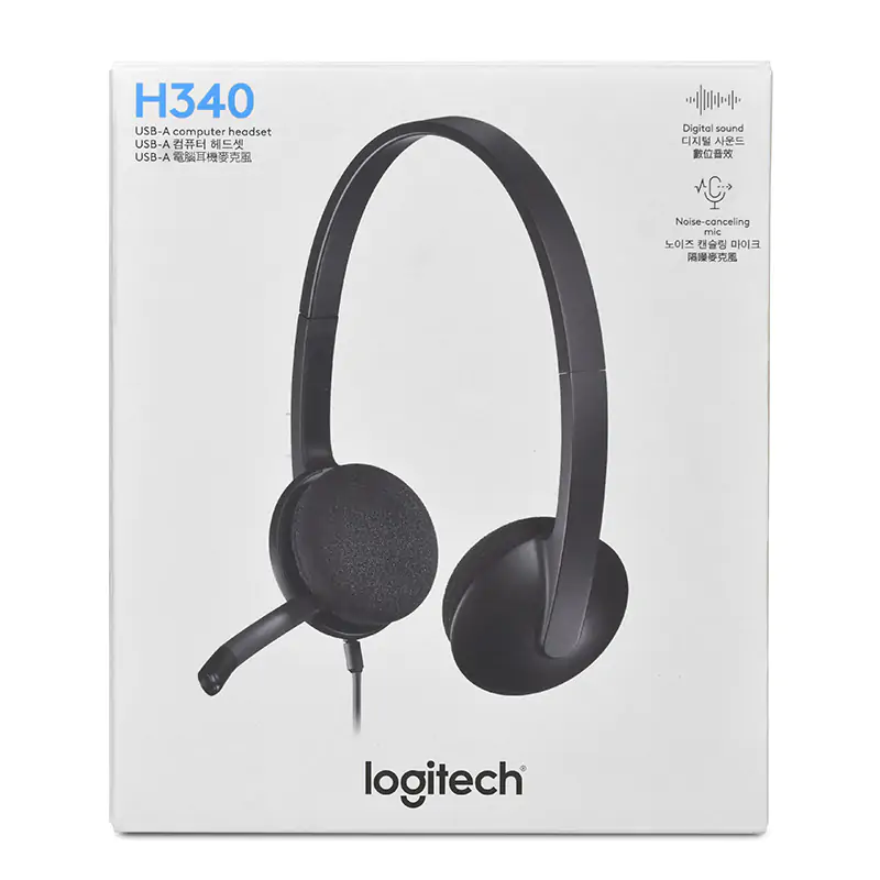 LOGHITECH H340 USB HEADSET