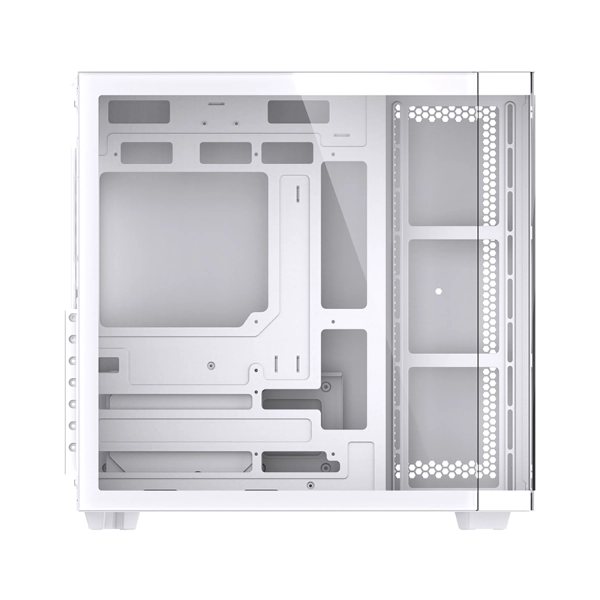 [NQ1418] Lovingcool  345-3G white  Tempered Glass  Case Full Tower Micro ATX ITX
