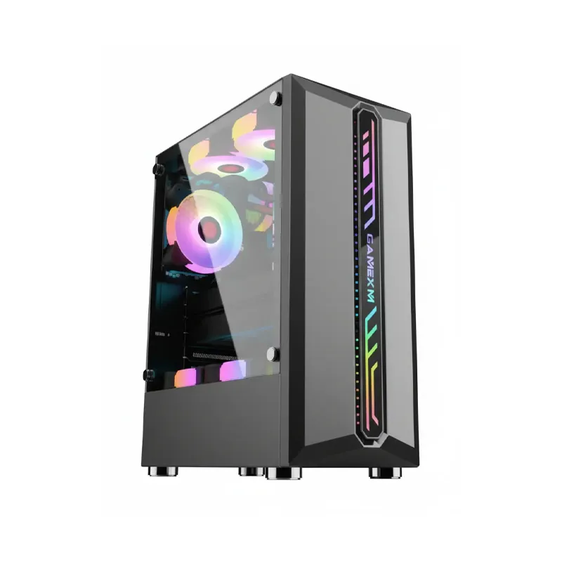[NQ1432] Lovingcool  LC-920 BLACK Tempered Glass  Case Full Tower Micro ATX ITX