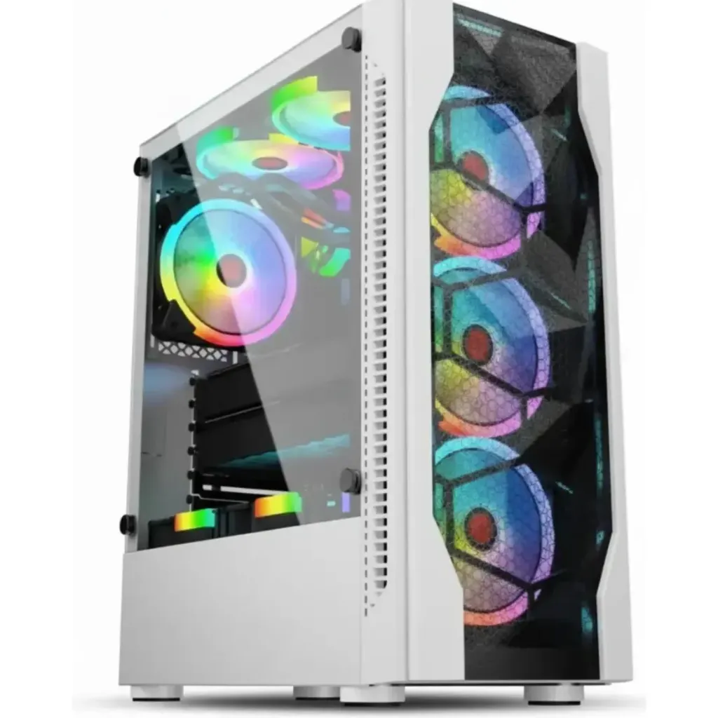 [NQ1454] Lovingcool Case lc-500b white ATX ITX M-ATX Mid Tower