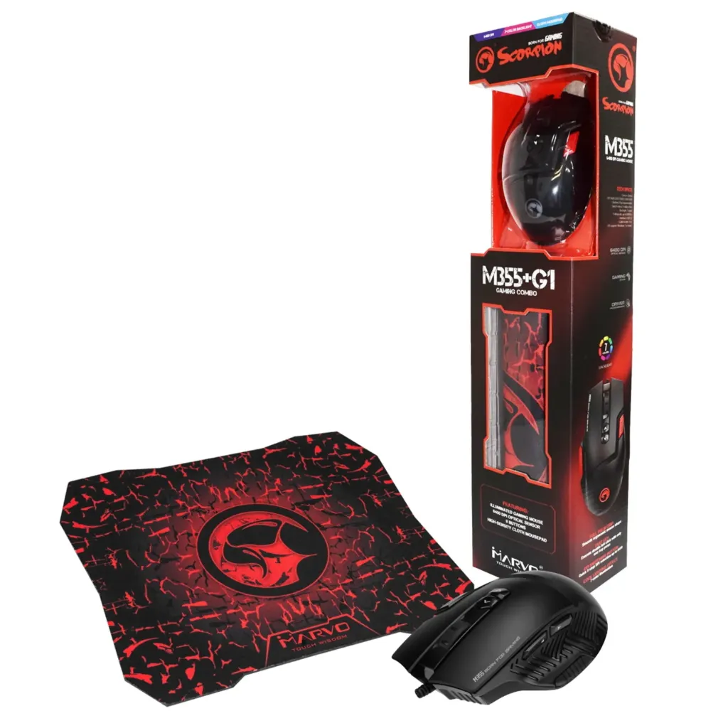 MARVO MOUSE PAD M335+G1 ماوس باد