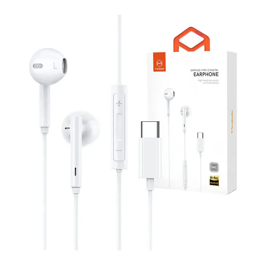 MCDODO HP-7500 Wired Control Headset Type-C