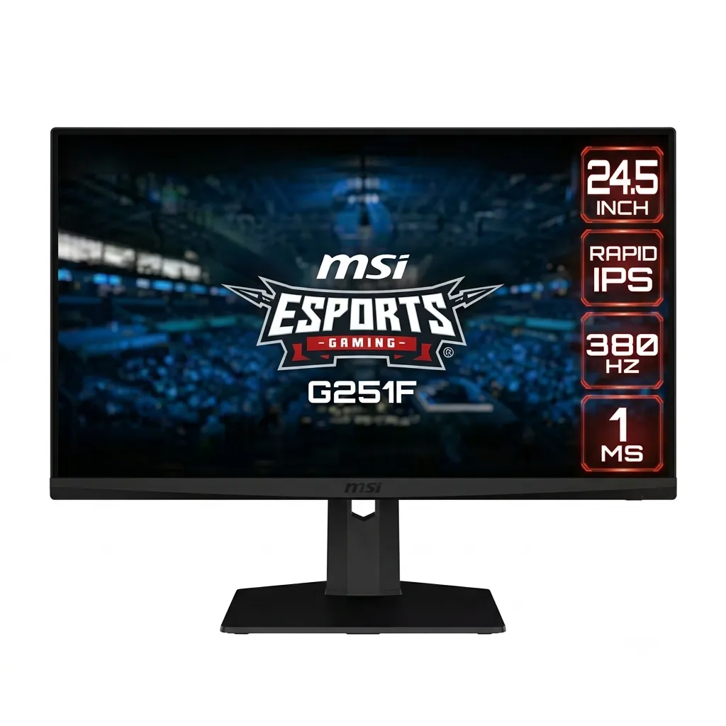 MSI G253PF Gaming Monitor - 25" FHD (1920 x 1080) 380Hz 1MS IPS Flat