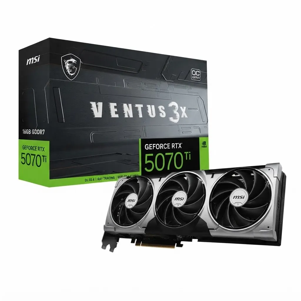 [NQ1628] MSI GeForce RTX™ 5070 Ti 16G VENTUS 3X OC