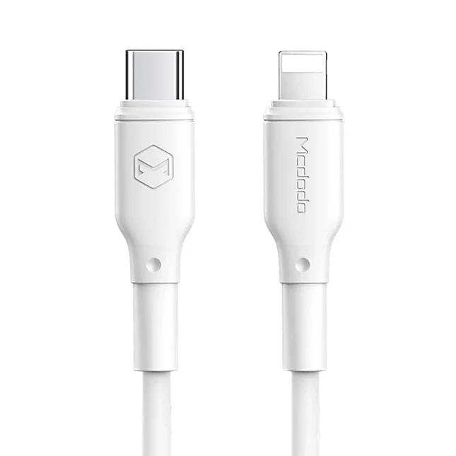 [NQ1663] Mcdodo CA-7290 USB-C/Lightning Cable 1.2m (white)