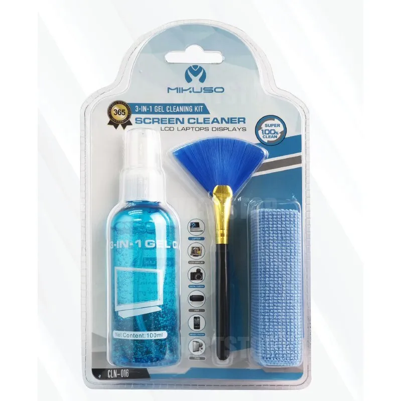 Mikuso CLN-016 3-in-1 Laptop Cleaning Kit منضف