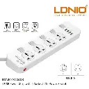 LDNIO SC4408 DEFENDER SERIES – 4 Power Socket 4 USB 3.4A