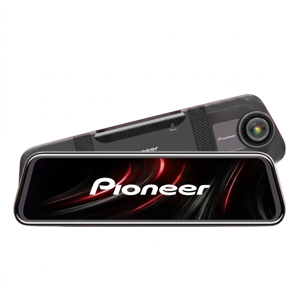 Pioneer Mirror Dash Cam ND-DVR160 Front And Rear Camera 2k