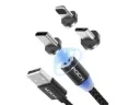 Rock Space G10 3-in-1 Magnetic Charging Cable