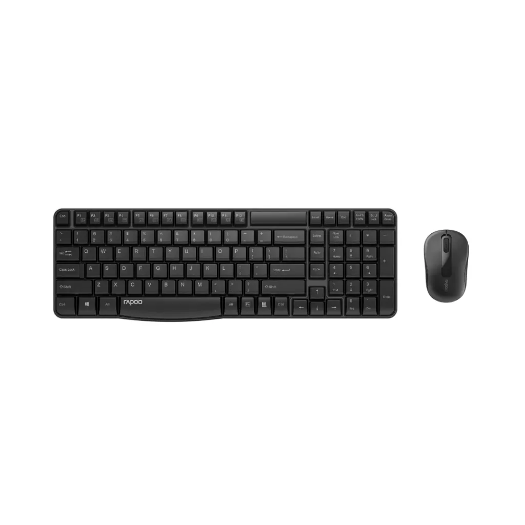 RAPOO X1800S Wireless Optical Keyboard & Mouse Combo Kit
