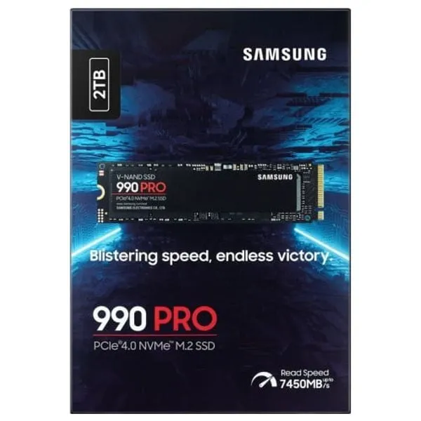 SAMSUNG 990 PRO PCIe 4.0 NVMe M.2 SSD 2TB GEN 4