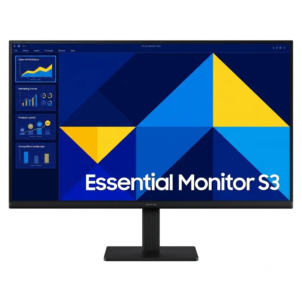 Samsung LS27D300GAMXUE Office Monitor - 27" FHD 100Hz