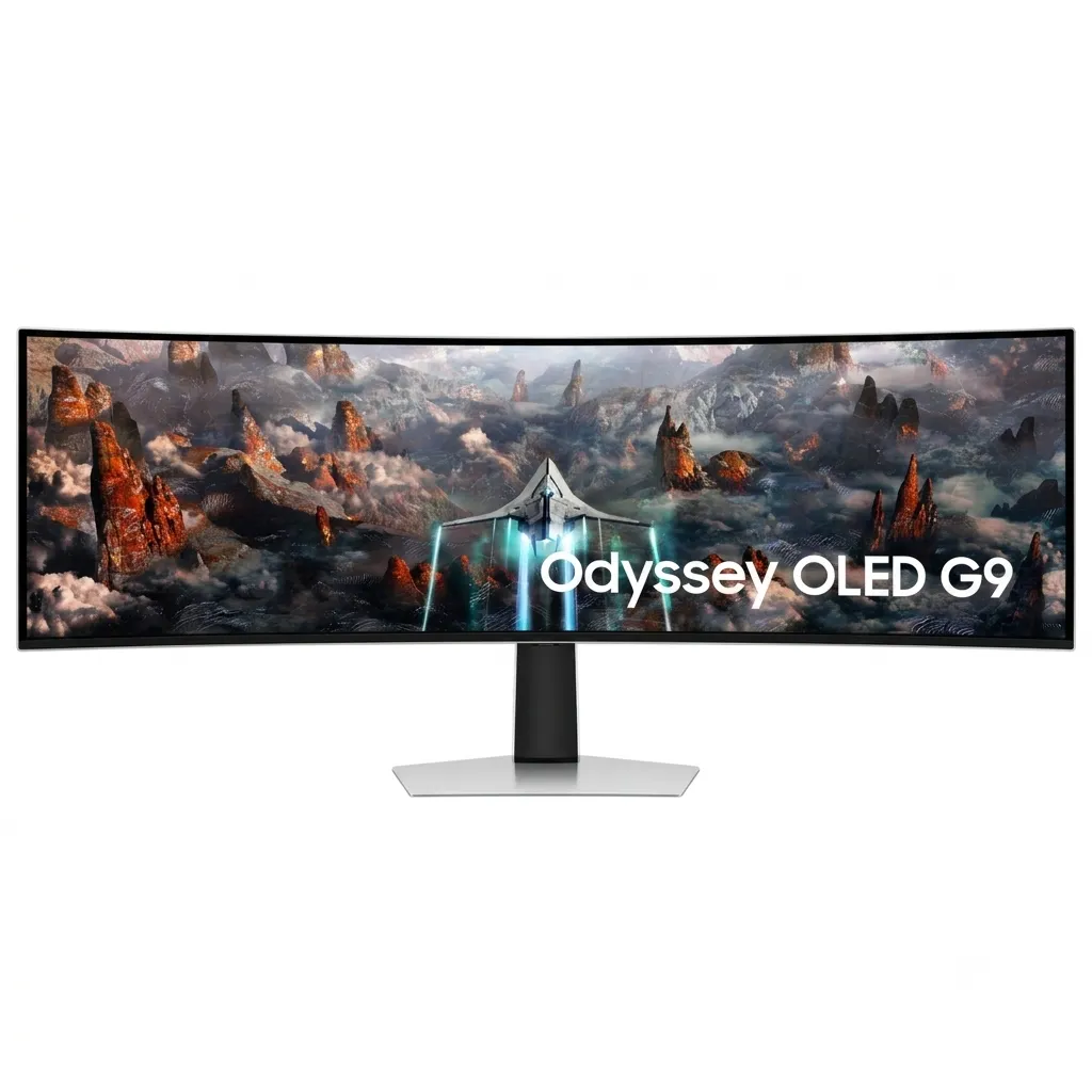 SAMSUNG LS49CG934SMXUE Odyssey G9 Gaming Monitor QHD 240hz 1000R Curved QLED NVIDIA G-SYNC & FreeSync