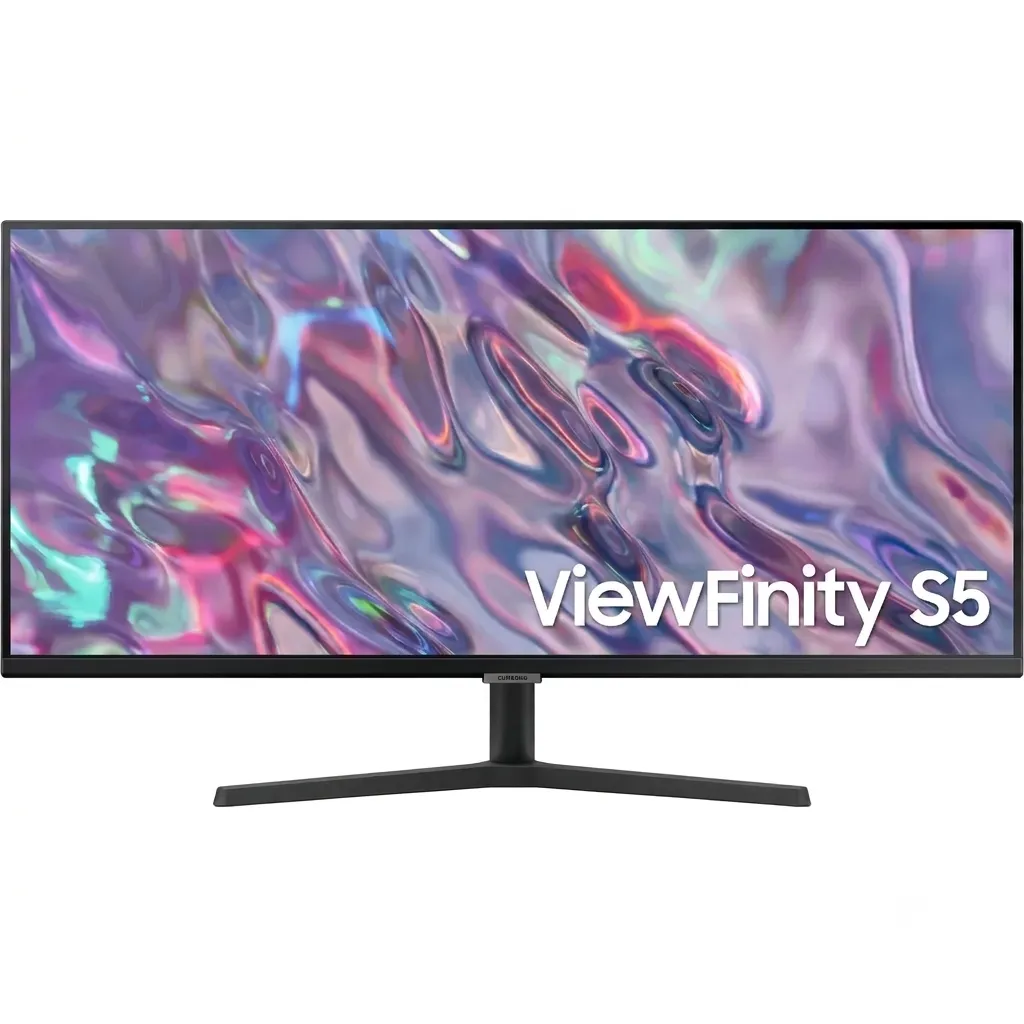 SAMSUNG ViewFinity S5 LS34C500GAMXUE Office Monitor 34" 4K 100Hz 5Ms شاشة